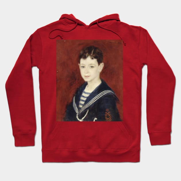 Fernand Halphen as a Boy by Auguste Renoir Hoodie by Classic Art Stall